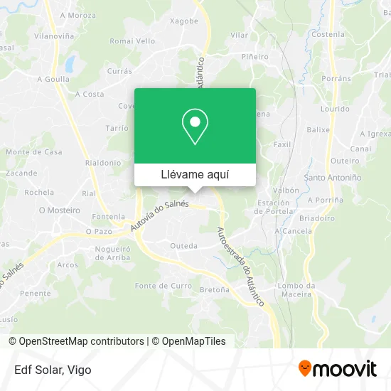 Mapa Edf Solar