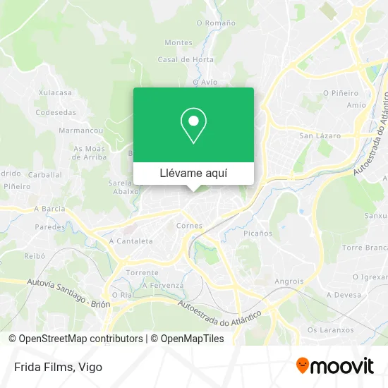Mapa Frida Films
