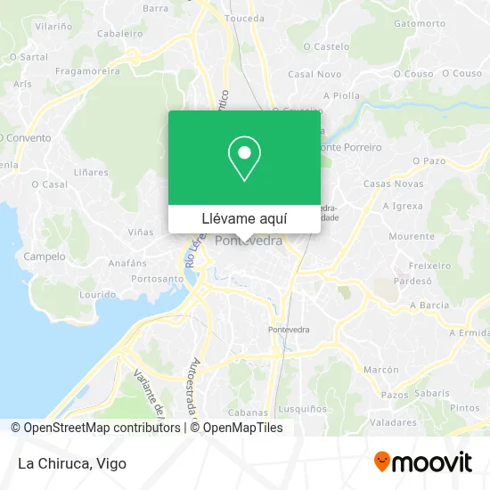 Mapa La Chiruca