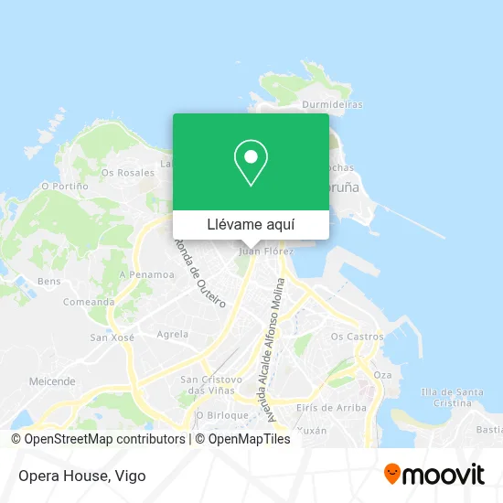 Mapa Opera House