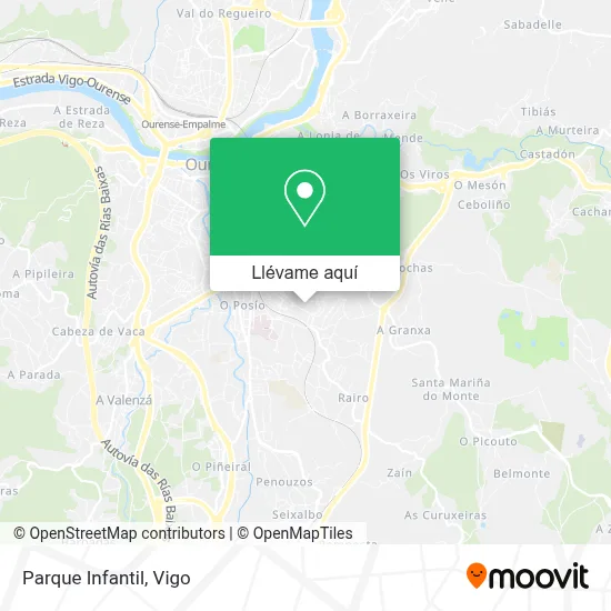 Mapa Parque Infantil