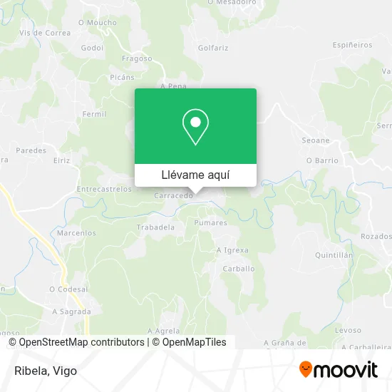 Mapa Ribela