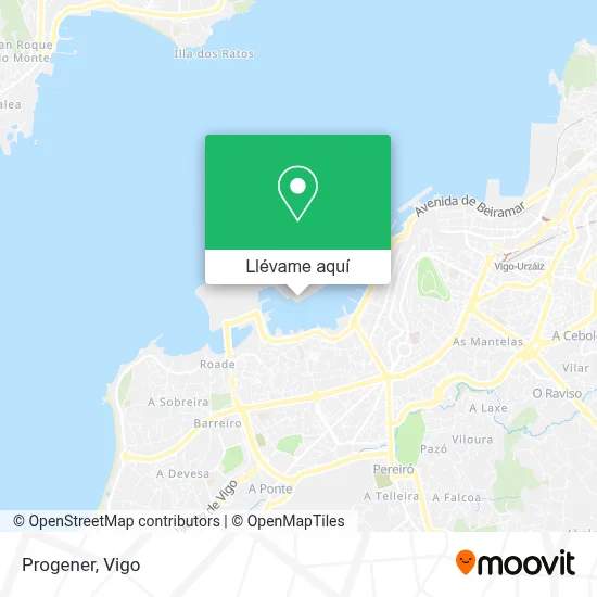 Mapa Progener