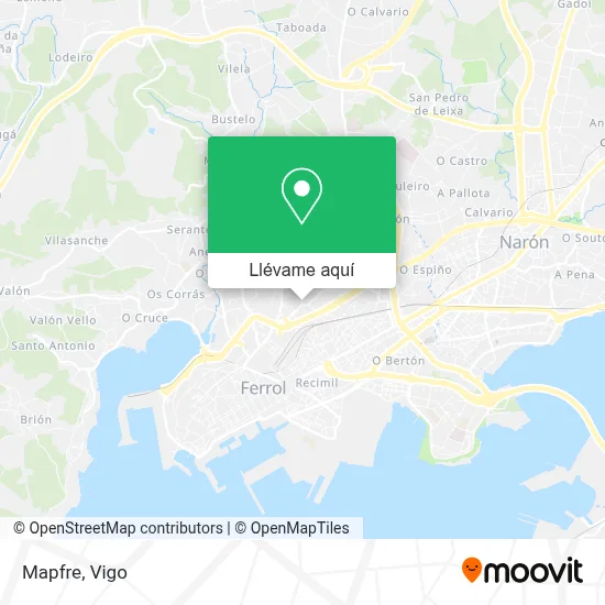 Mapa Mapfre