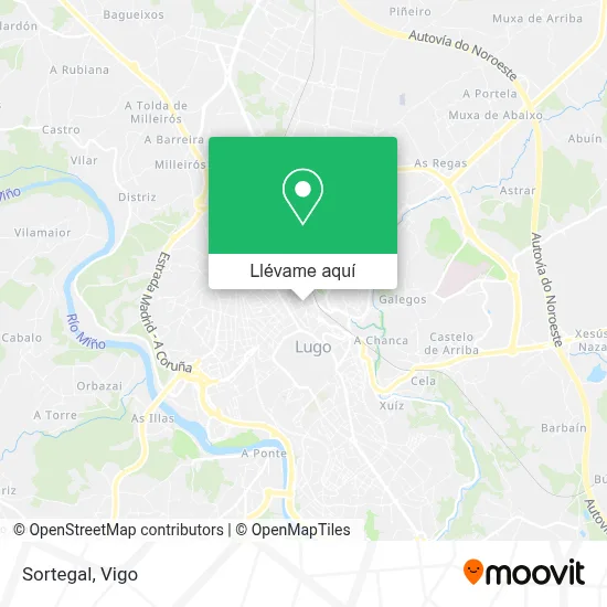 Mapa Sortegal