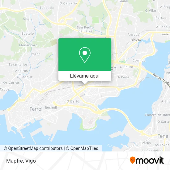 Mapa Mapfre