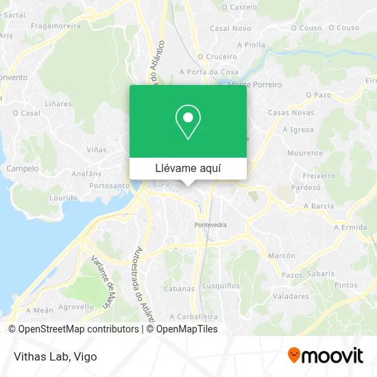Mapa Vithas Lab