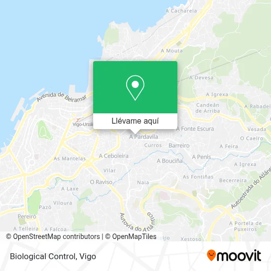 Mapa Biological Control