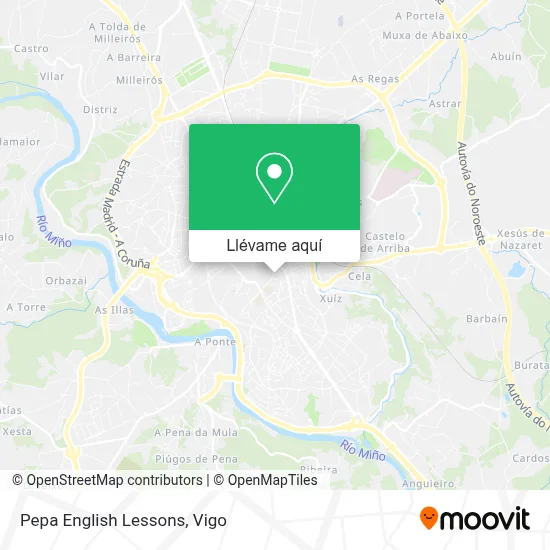 Mapa Pepa English Lessons