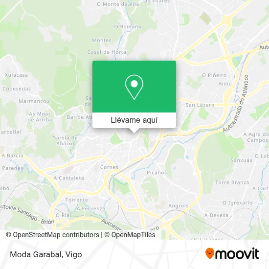 Mapa Moda Garabal