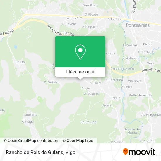 Mapa Rancho de Reis de Gulans