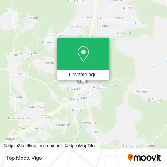 Mapa Top Moda