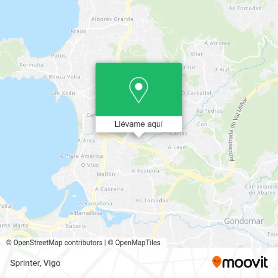 Mapa Sprinter