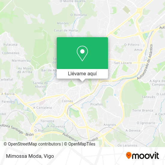Mapa Mimossa Moda