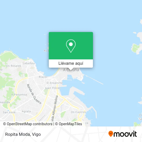 Mapa Ropita Moda