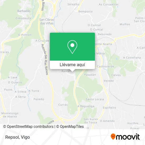 Mapa Repsol