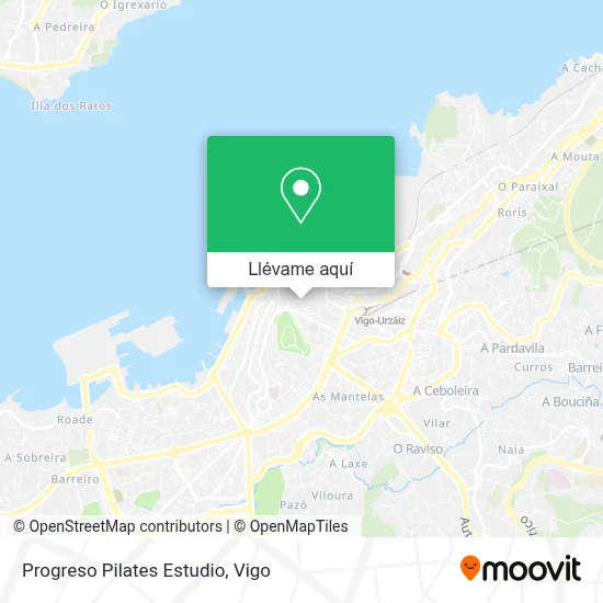 Mapa Progreso Pilates Estudio
