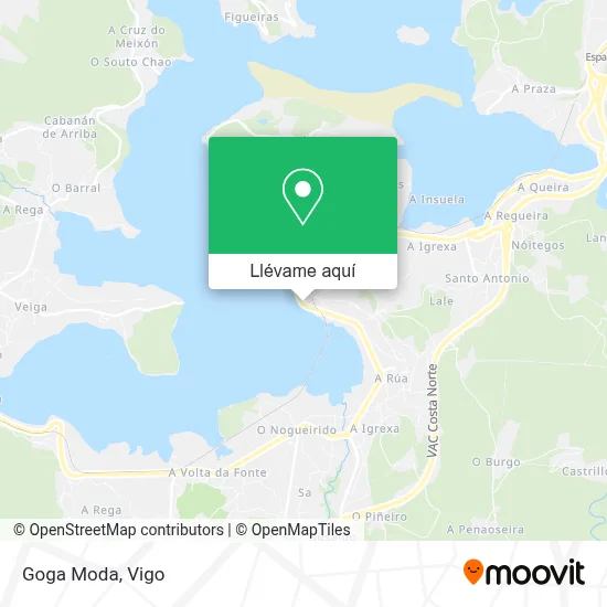 Mapa Goga Moda
