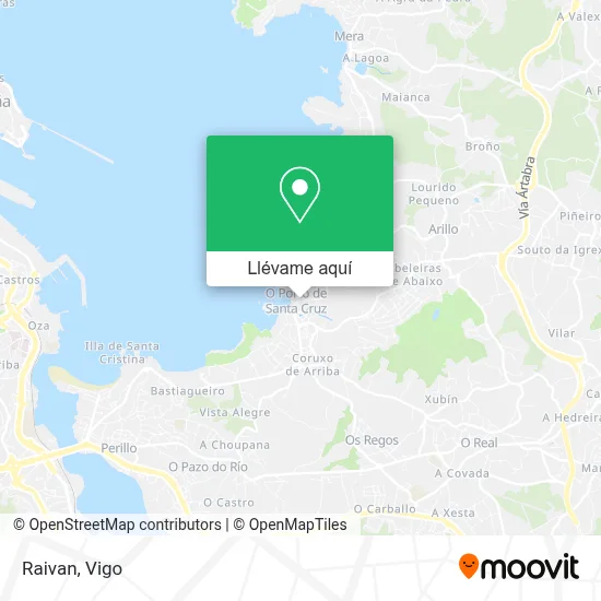 Mapa Raivan