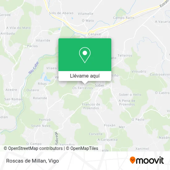 Mapa Roscas de Millan