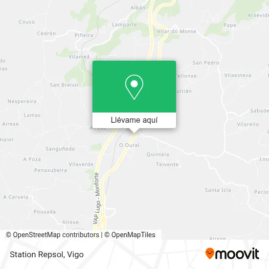Mapa Station Repsol