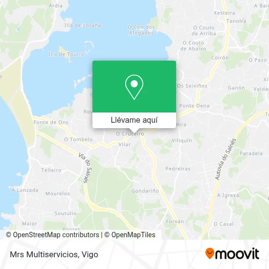 Mapa Mrs Multiservicios
