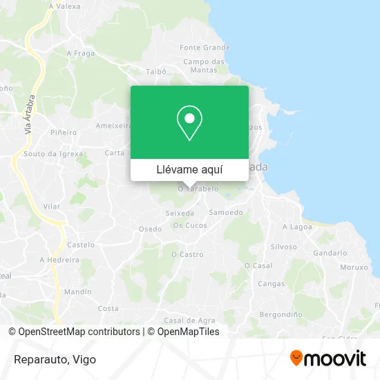 Mapa Reparauto