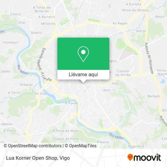 Mapa Lua Korner Open Shop
