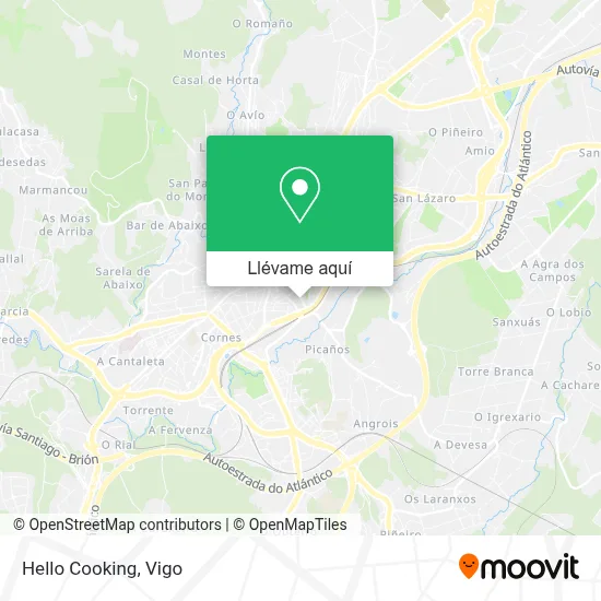 Mapa Hello Cooking
