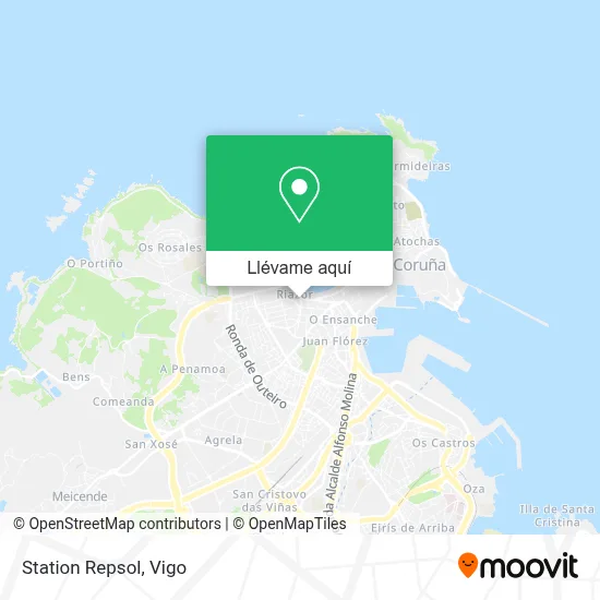Mapa Station Repsol