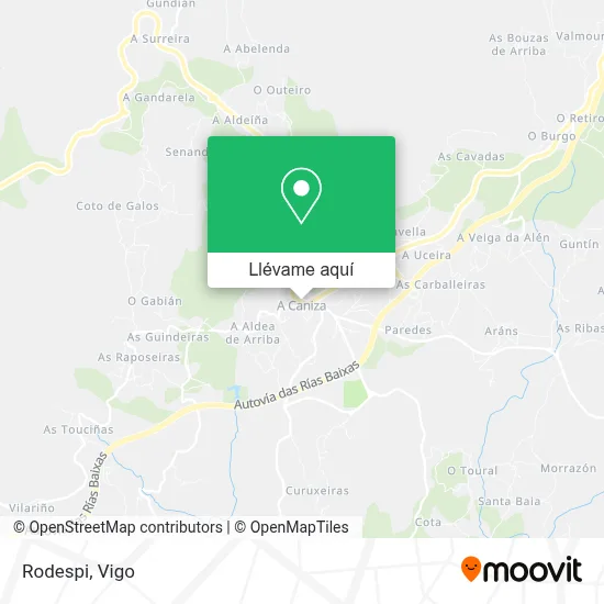 Mapa Rodespi