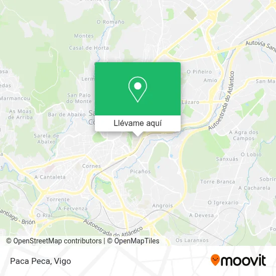 Mapa Paca Peca