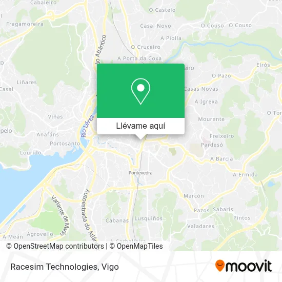 Mapa Racesim Technologies