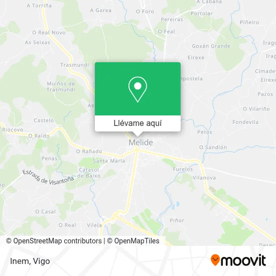 Mapa Inem