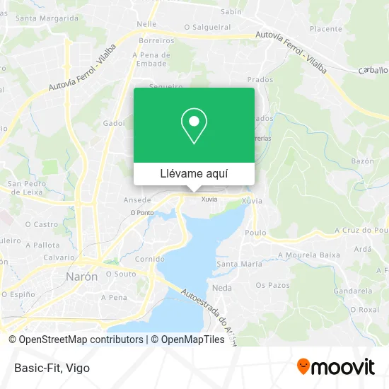 Mapa Basic-Fit
