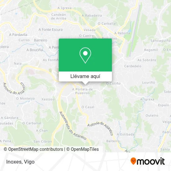 Mapa Inoxes