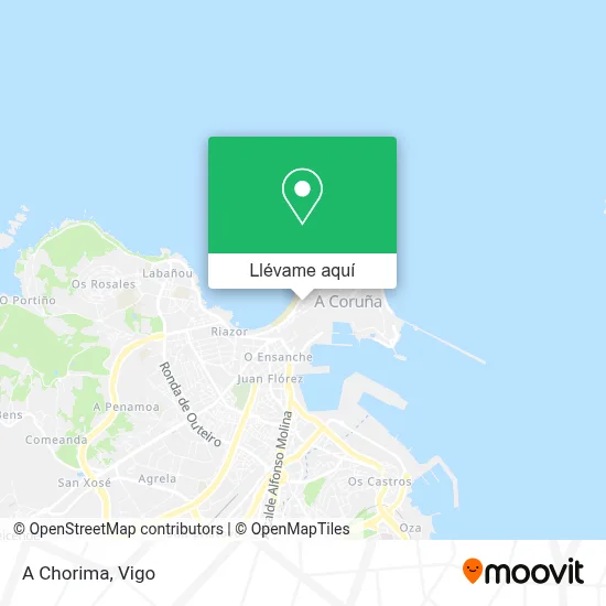 Mapa A Chorima