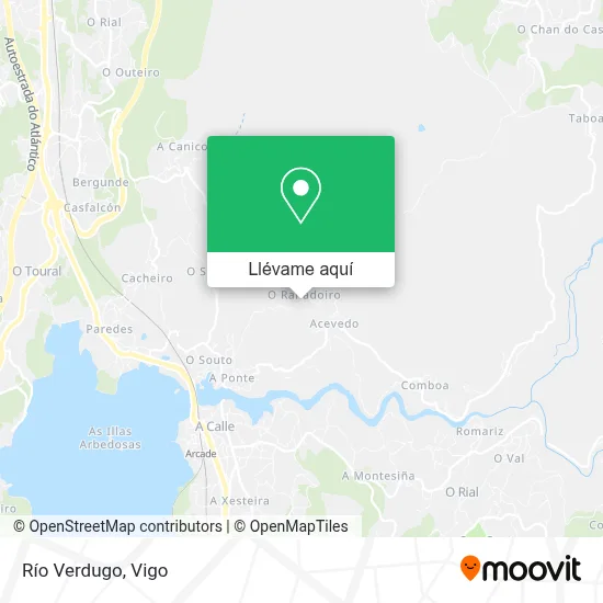 Mapa Río Verdugo