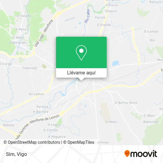 Mapa Sim