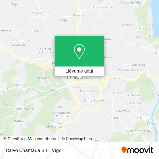 Mapa Calvo Chantada S.L.