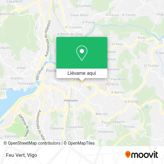 Mapa Feu Vert