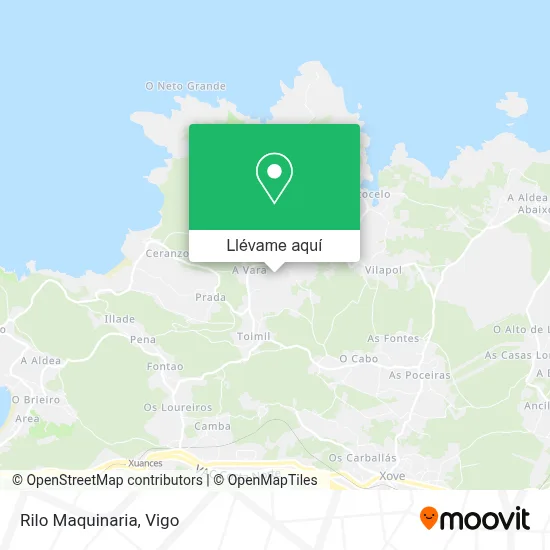 Mapa Rilo Maquinaria