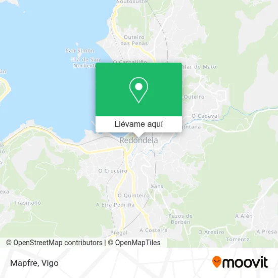 Mapa Mapfre
