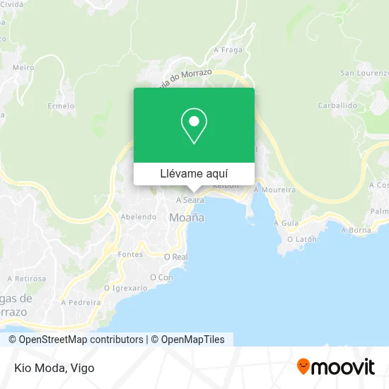 Mapa Kio Moda