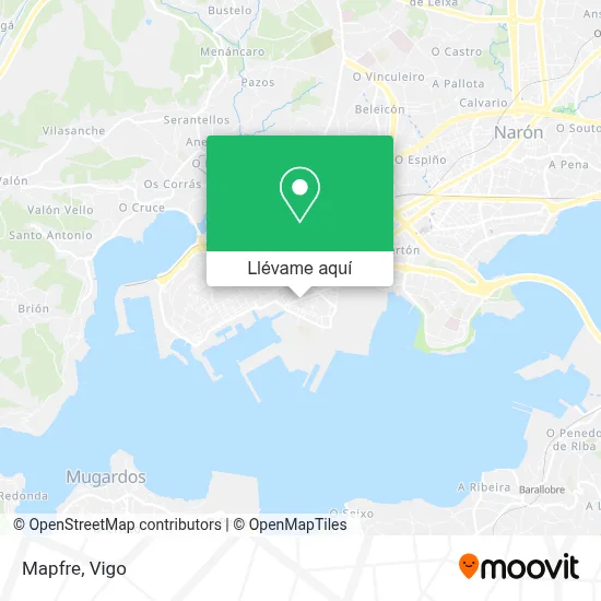 Mapa Mapfre