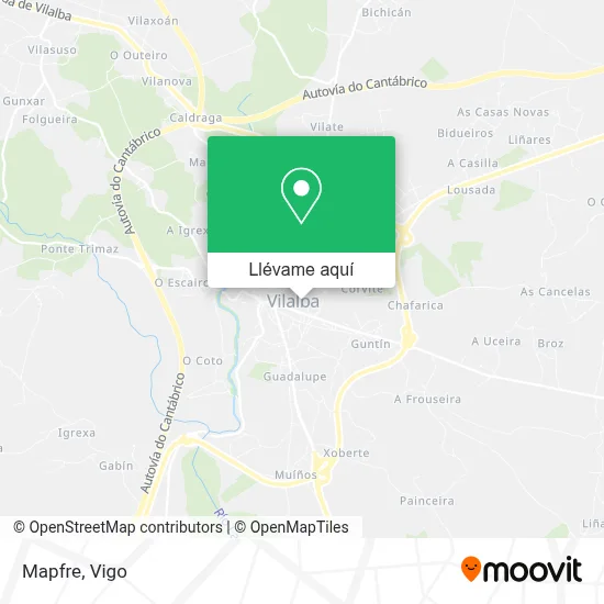Mapa Mapfre