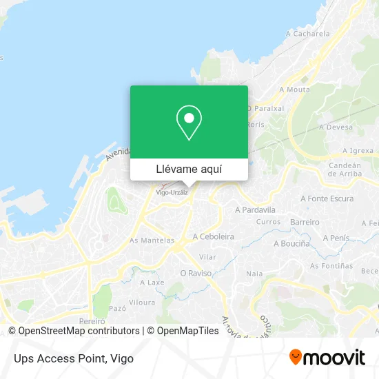 Mapa Ups Access Point