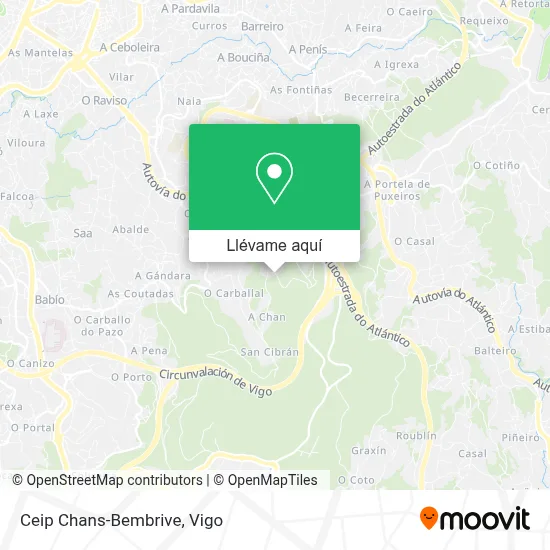 Mapa Ceip Chans-Bembrive
