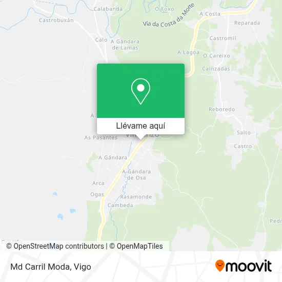 Mapa Md Carril Moda