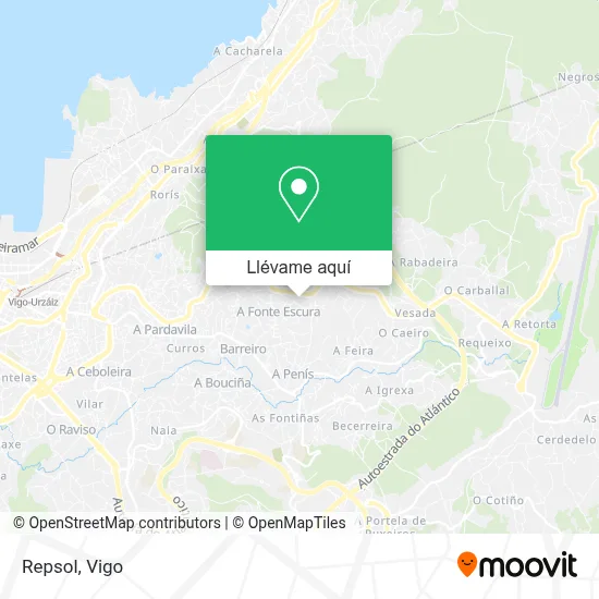 Mapa Repsol